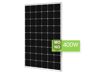 الألواح الشمسية الكهروضوئية لوحة أحادية الزجاج 400W 54PCS الخلايا الشمسية نظام الطاقة الشمسية